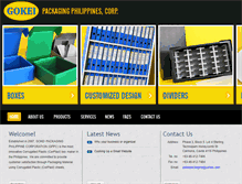 Tablet Screenshot of gokeipackagingphil.com